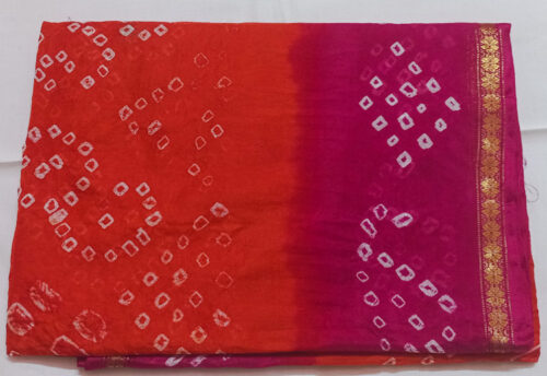 Bandhani saree designs in India